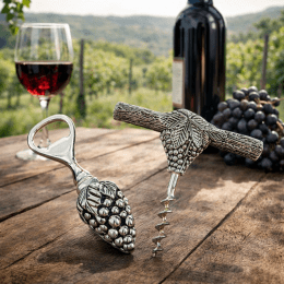 Barset Druva korkskruv o flasköppnare 