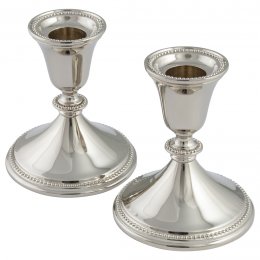 Ljusstake pärlkant par H10,5cm