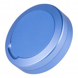 Snusdosa DUS blå aluminium med askkopp