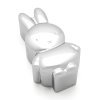 Miffy Tand & hårlocksdosa liggande modell nysilver