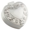 Smyckeskrin hjärta med nalledekor Storlek 7,5x8x3,5 cm