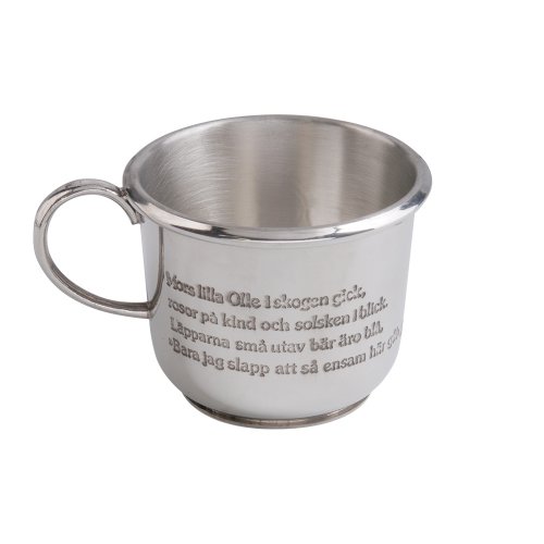 Barnmugg Mors lille Olle blank H5,5cm