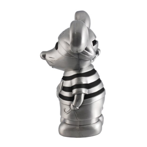 Sparbössa Piratmus H16,5cm svartrand tennfinish