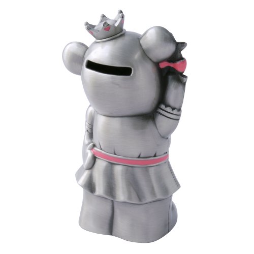 Sparbössa Nalleprinsessa H14cm tennfinish/röd emalj