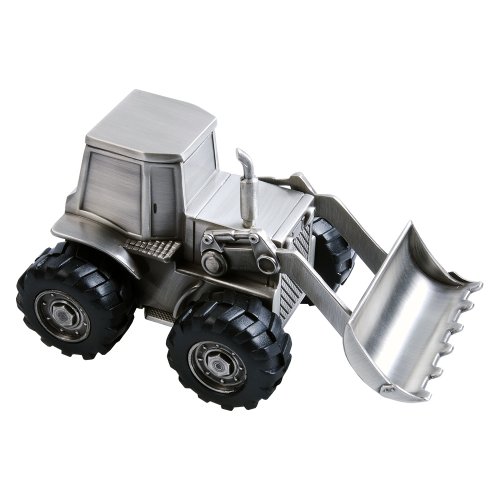Sparbössa Traktor/skopa m gummihjul H8cm tennfinish