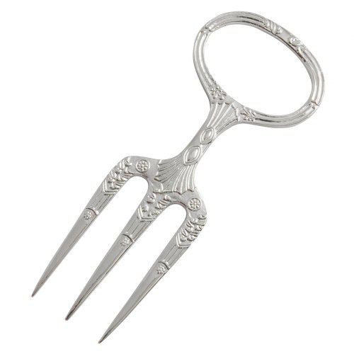 skinkgaffel silver