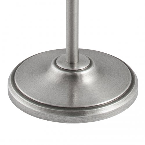 Flaggstång tenn med norsk flagga H42cm