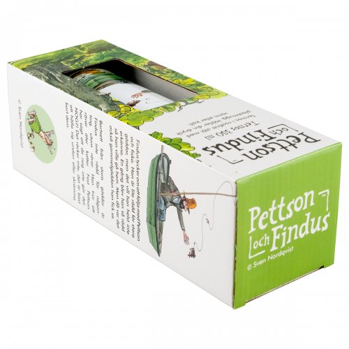 Termos Pettson & Findus h 20cm 350ml med dekor av Sven Nordqvist
