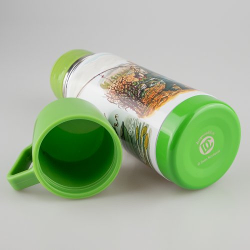 Termos Pettson & Findus h 20cm 350ml med dekor av Sven Nordqvist
