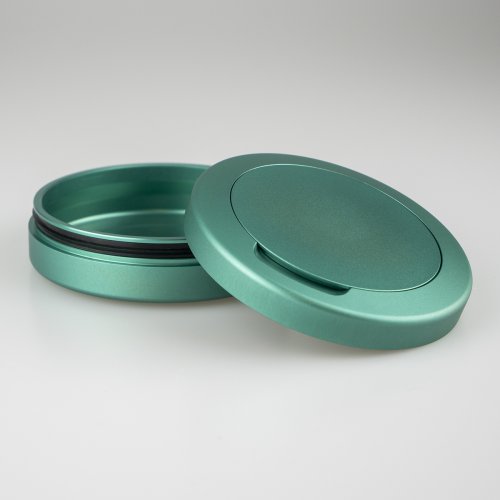 Snusdosa DUS PINE aluminium med askkopp. OBS! Andrasortering.