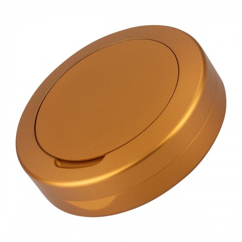 Snusdosa DUS golden bronze aluminium med askkopp