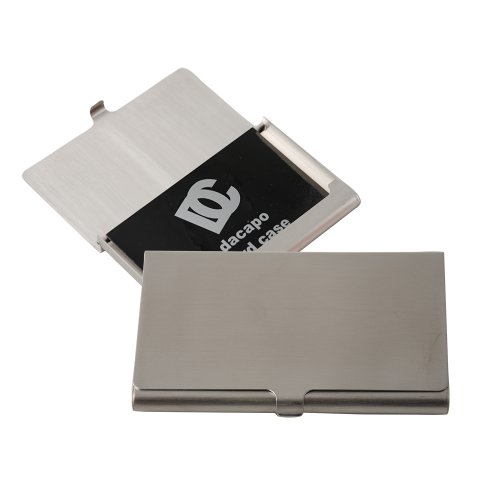 Kredit/visitkortsetui satinerat rf