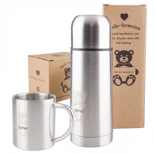 Nalletermos och mugg paket 20% rabatt