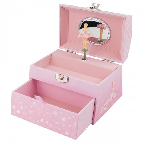 Smyckeskrin speldosa Svansjön