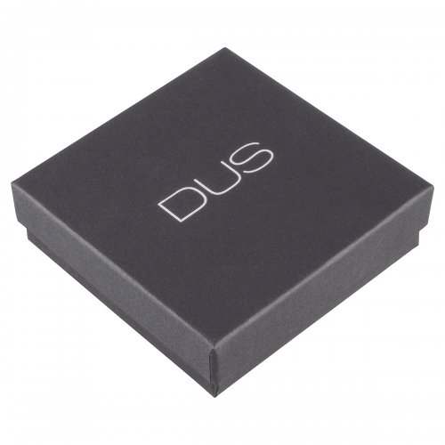 Presentkartong DUS 86x86x26mm svart. med skuminsats
