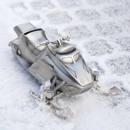 Sparbössa Snöskoter L20cm, tennfinish